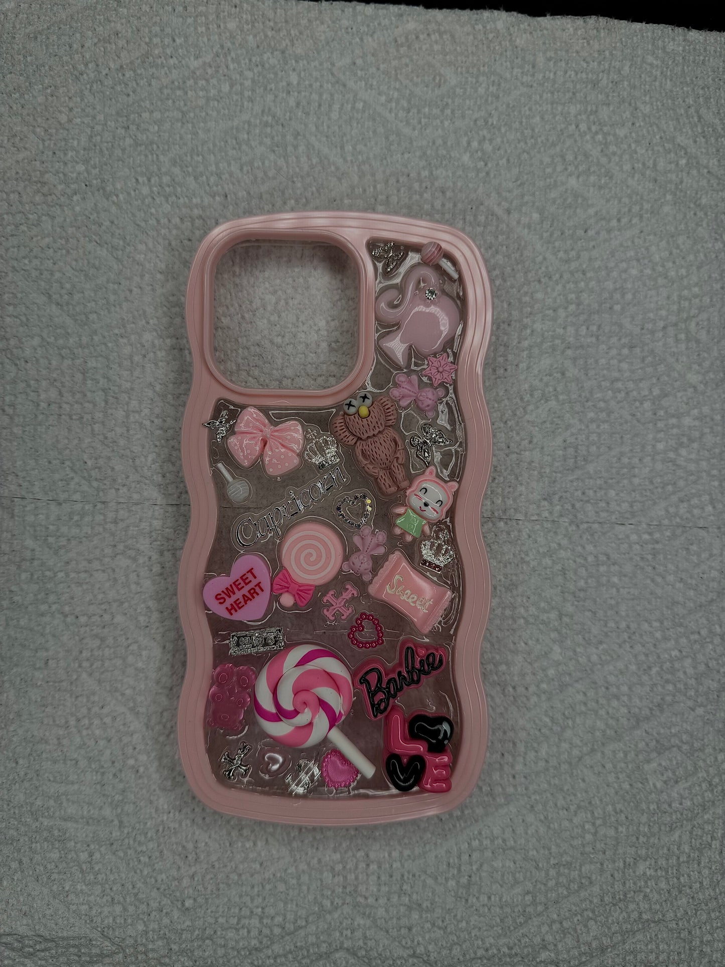 Boujie Kawaii Wavy Junkcase - Pink