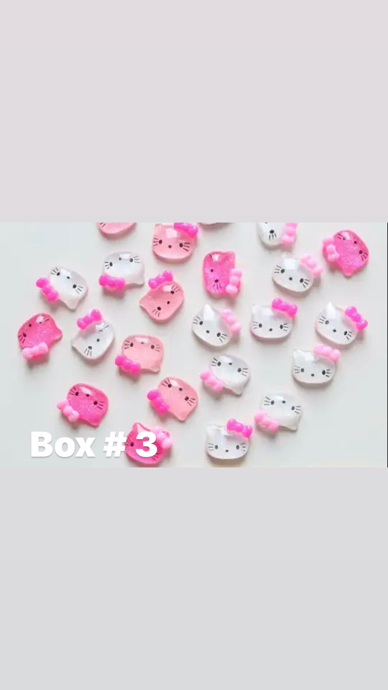 Nail Jewelry Charms Kit Kawaii Hello Kitty