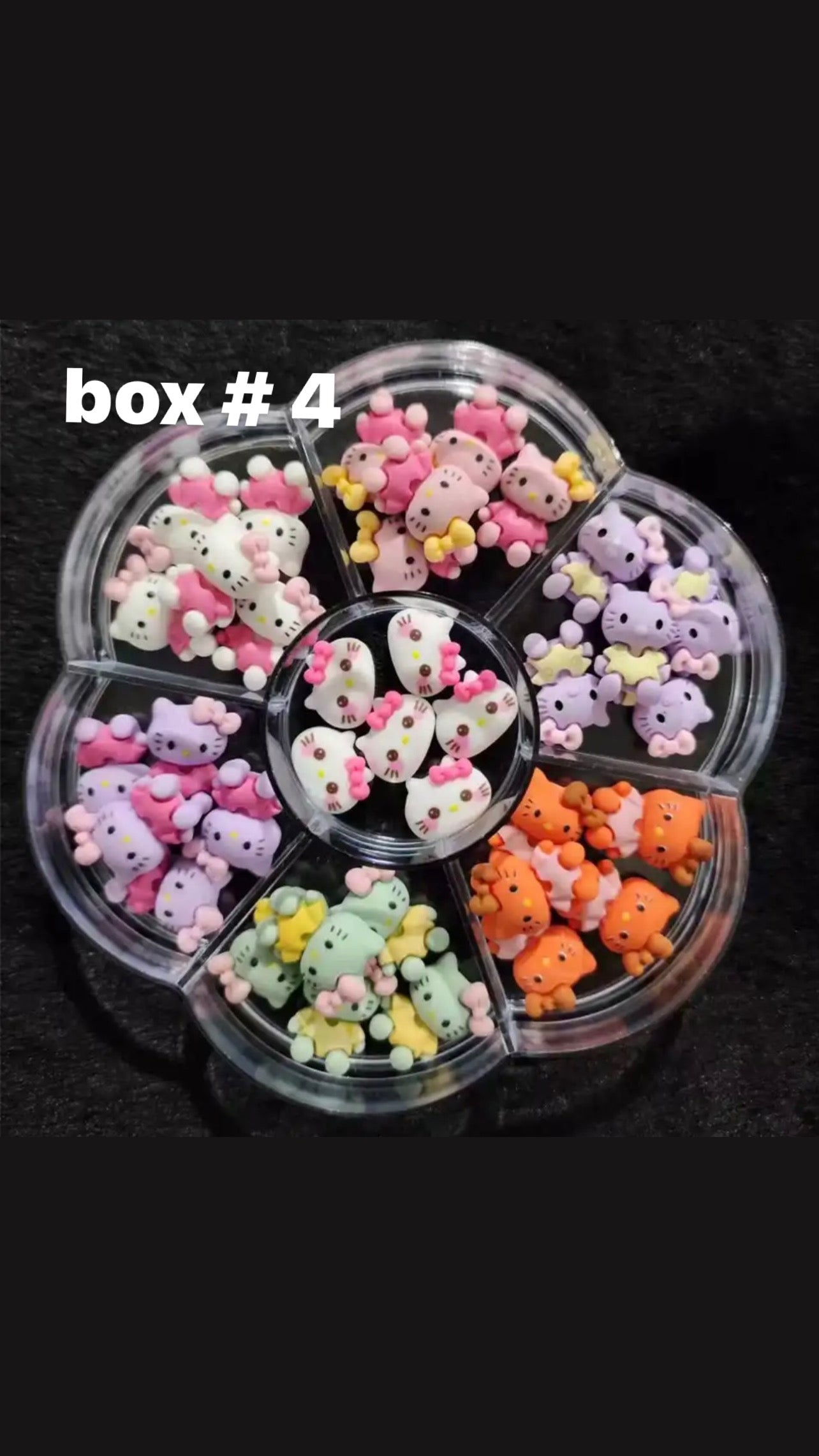 Nail Jewelry Charms Kit Kawaii Hello Kitty