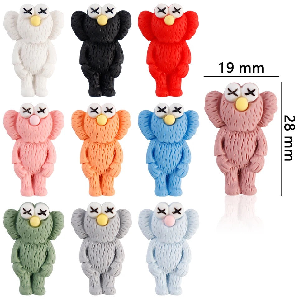 Nail Jewelry Charms Kit Kawaii - Kaws charms