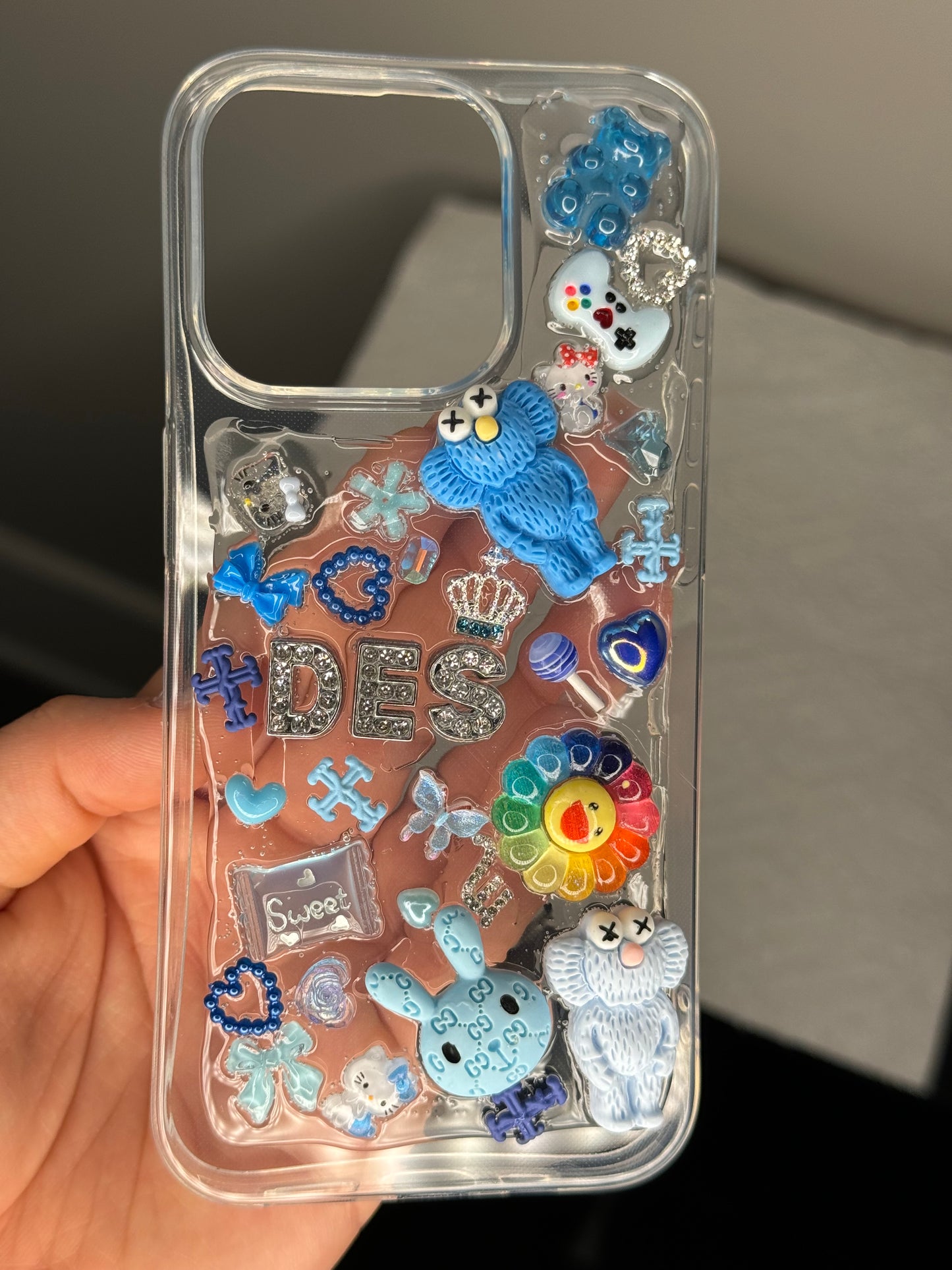 Custom Boujie kawaii Letter Junk case- Custom personalized Name
