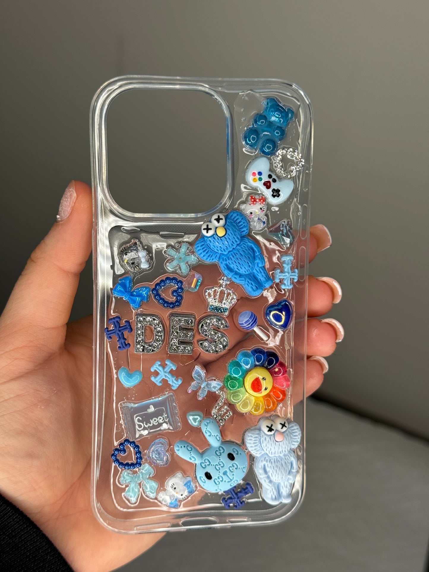 Custom Boujie kawaii Letter Junk case- Custom personalized Name
