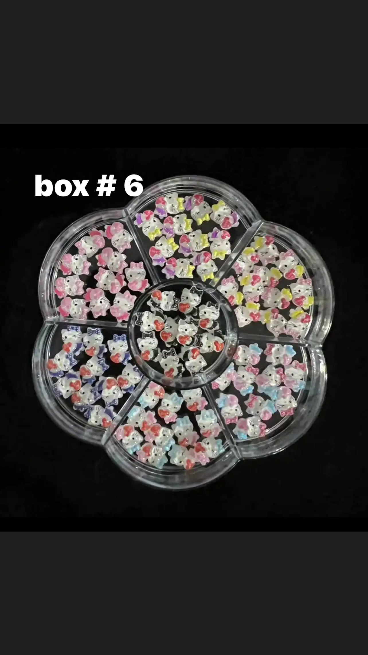 Nail Jewelry Charms Kit Kawaii Hello Kitty