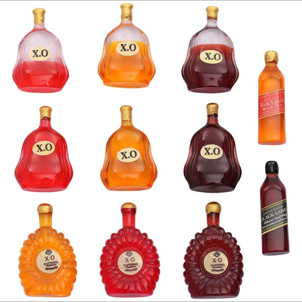 Nail Jewelry Charms Kit Kawaii - bottle charms
