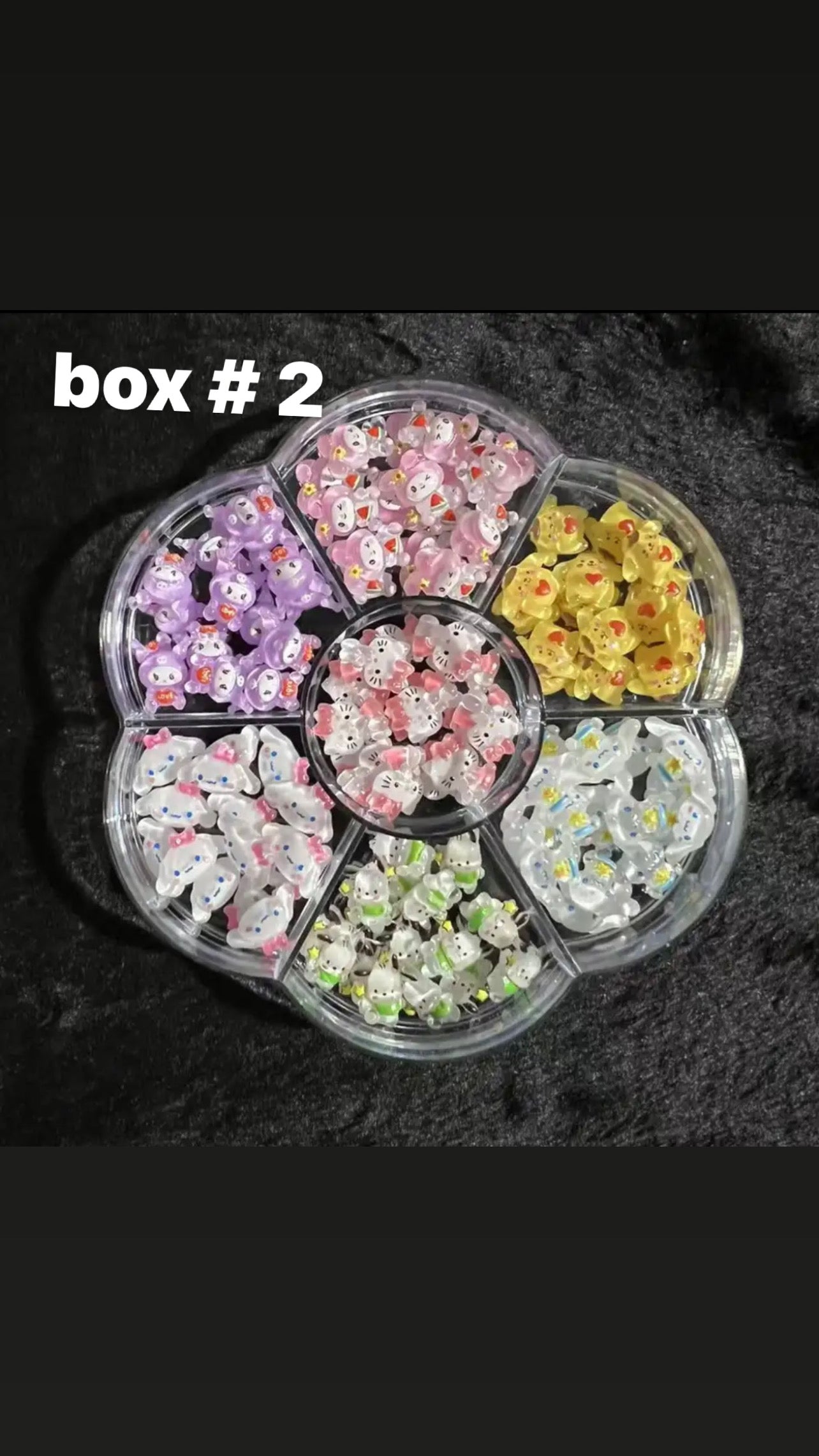 Nail Jewelry Charms Kit Kawaii Hello Kitty