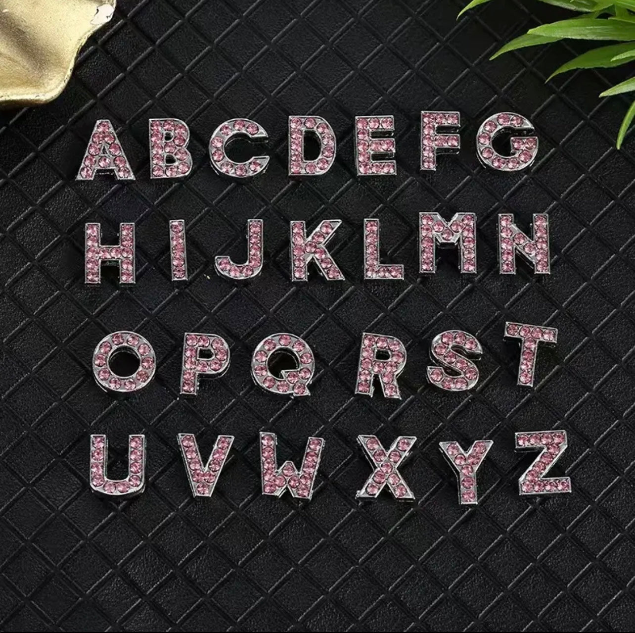 Nail Jewelry Charms Alphabet Letters