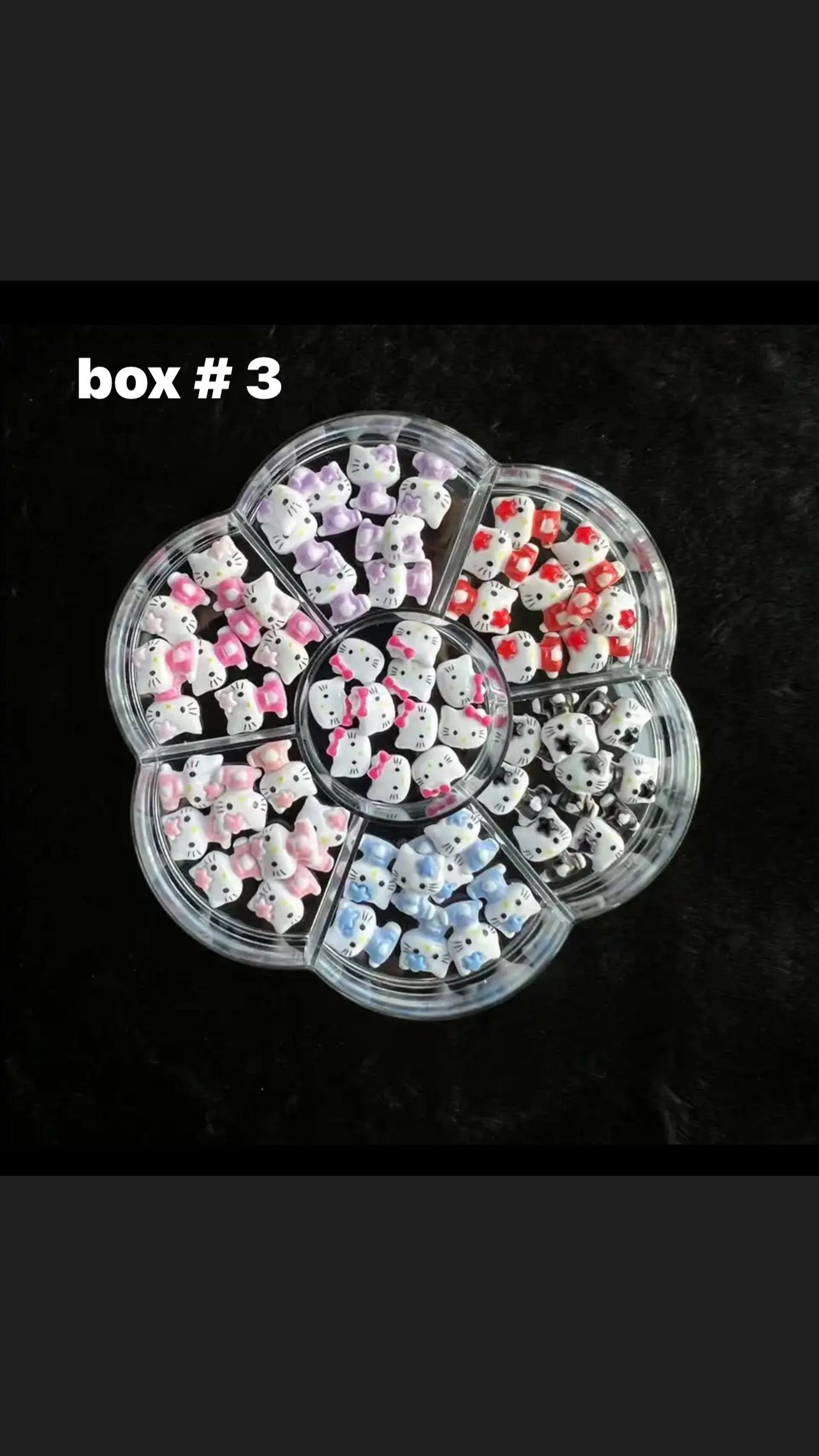 Nail Jewelry Charms Kit Kawaii Hello Kitty